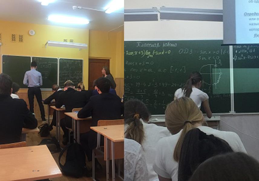 ​Н.А.Гордеева посетила в школе № 76 уроки алгебры и начала анализа