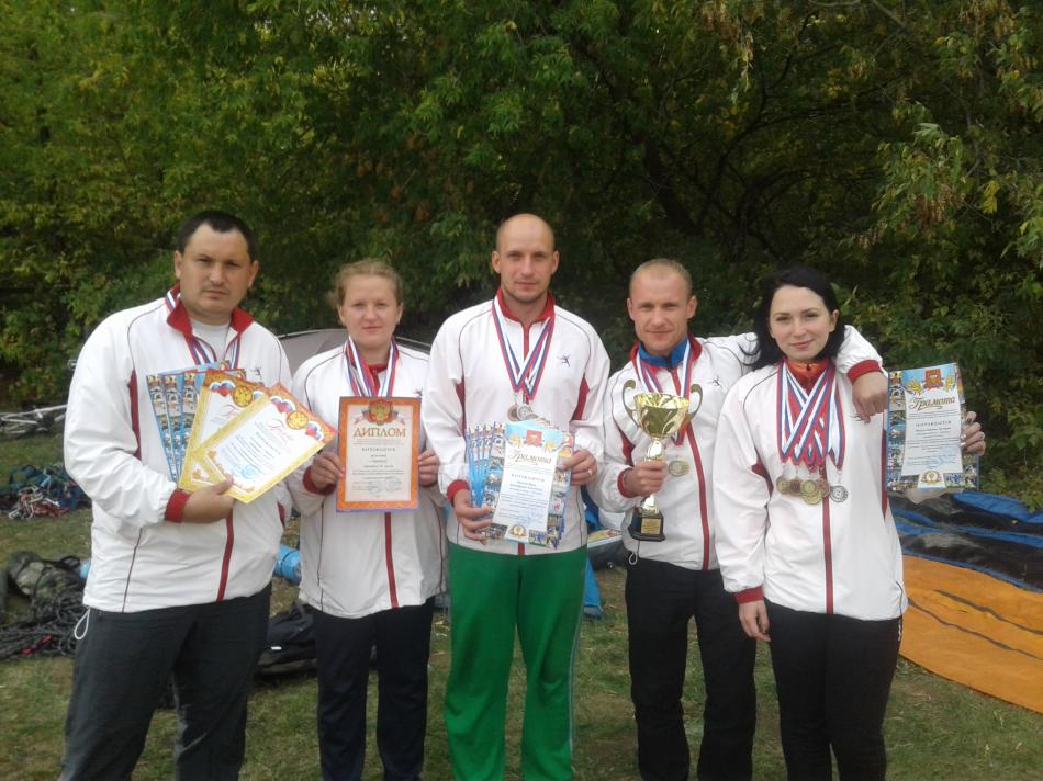 На областном туристском слете команда работников образования города Оренбурга заняла второе место.
